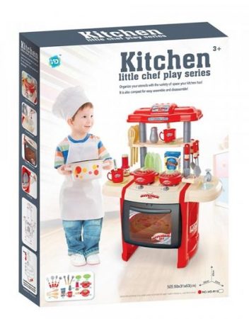 LITTLE CHEF Детска кухня с течаща вода WD-R15/ZY950478
