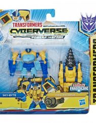 TRANSFORMERS Фигурка 13 см. CYBERVERSE ACTION ATTACKERS E4219