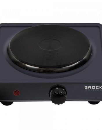 Електрически котлон BROCK EP 100 BK, 1000W, 15.5 cm плоча, Термостат, Черен