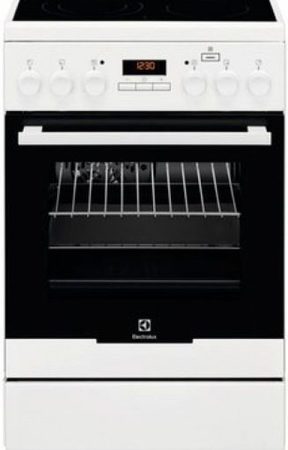 Готварски печки, Electrolux EKC54952OW, Енергиен клас: А, стъклокерамичен плот