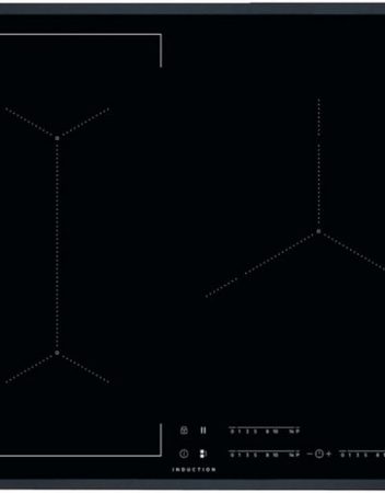 Стъклокерамичен плот за вграждане, AEG IKE63441FB, 3 индукционни зони