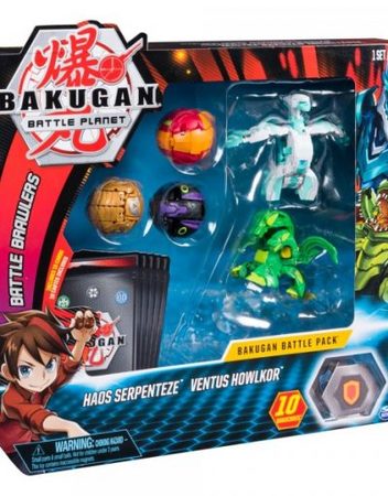 BAKUGAN BATTLE PLANET Комплект топчета 5 бр. BATTLE PACK 6045132