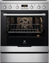 Готварски печки, Electrolux EKC6450AOX, Енергиен клас: А, стъклокерамичен плот