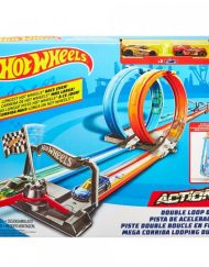 HOT WHEELS CORE ACTION LINE Комплект за игра "ПИСТА ЗА ДВА ЛУПИНГА" GFH85