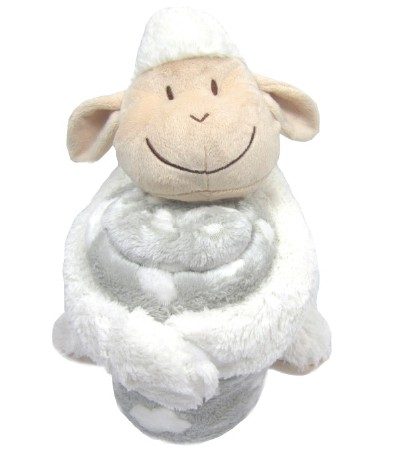 Kikkaboo Сет играчка с одеяло Lamb