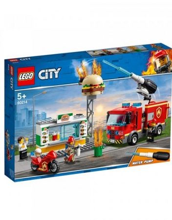 LEGO CITY Спасителна акция от пожар в бургер бар 60214