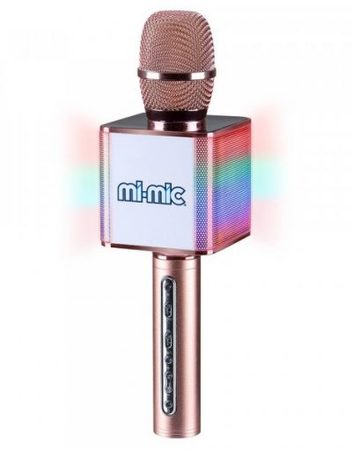 MI-MIC Микрофон с ефекти РОЗОВ TY6057