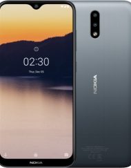 Smartphone, NOKIA 2.3 TA-1206, Dual Sim, 6.2'', Arm Quad (2.0G), 2GB RAM, 32GB Storage, Android 9, Charcoal(719901092491)