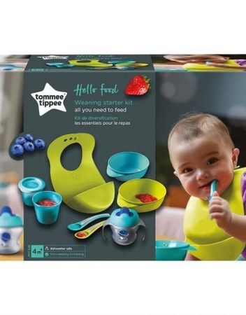 TOMMEE TIPPEE Комплект за захранване 4+ м. HELLO FOOD 0124