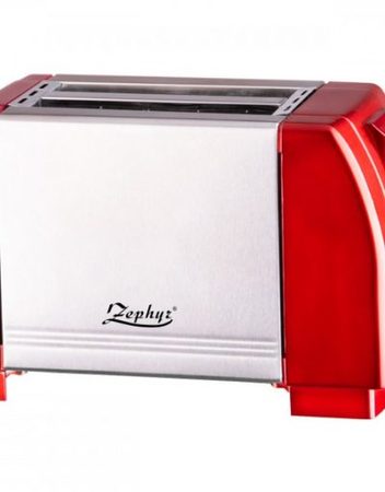 Тостер за хляб ZEPHYR ZP 1440 JR, 750W, 2 филийки, Червен