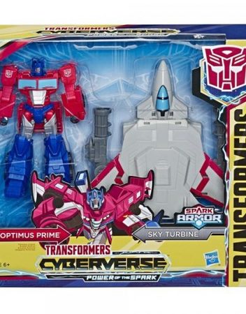 TRANSFORMERS Фигурка CYBERVERSE SPARK ARMOR OPTIMUS PRIME E4328