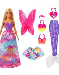 BARBIE DREAMTOPIA Кукла с три тоалета GJK40