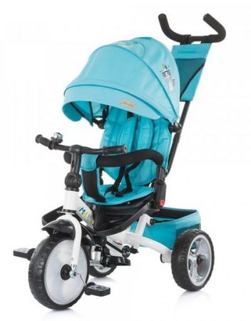 CHIPOLINO Триколка със сенник и въртяща се седалка MAX RELAX СКАЙ TRKMRL0193SK