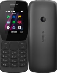 GSM, NOKIA 110, 1.77'', Dual SIM, Black (16NKLB01A05)