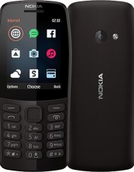 GSM, NOKIA 210, 2.4'', Dual SIM, Black (16OTRB01A06)
