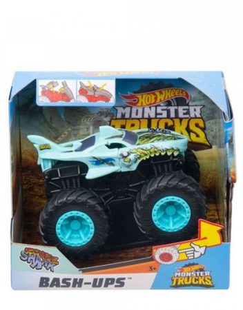 HOT WHEELS MONSTER TRUCKS Бъги 1:43 BASH UPS GCF94