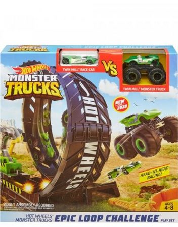 HOT WHEELS MONSTER TRUCKS Комплект за игра EPIC LOOP CHALLENGE GKY00