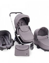 KIKKABOO Комбинирана количка 3в1 VICENZA GREY 31001010066