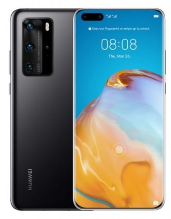 Smartphone, Huawei P40 Pro, Dual SIM, 6.58'', Arm Octa (2.86G), 8GB RAM, 256B Storage, Android, Black (6901443376940)