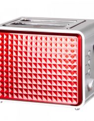 Тостер за хляб ZEPHYR ZP 1440 V, 750W, 2 филийки, Червен