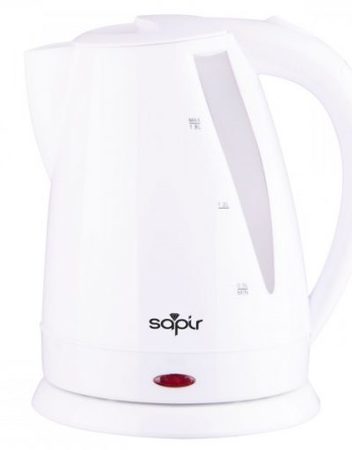 Електрическа кана SAPIR SP 1230 B, 1800W, 1.8 литра, Бял