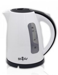 Електрическа кана SAPIR SP 1230 F, 2200W, 1.7 литра, Бял