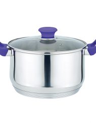 Тенджера MUHLER MR-4476, 24х13 cm, 5 l, лилав