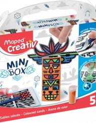 Арго Maped Creativ MINI BOX Креативен детски комплект - създай ТОТЕМ и оцвети с пясък 8 ч. 907014