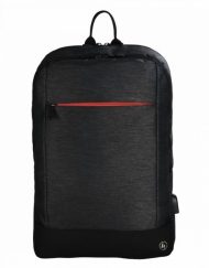 Backpack, HAMA Manchester 15.6'', с изведен USB порт, Черен (101825)