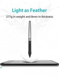 Graphics Tablet, HUION Inspiroy H640P, USB, Черен
