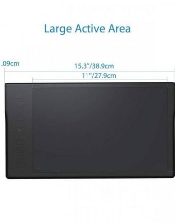 Graphics Tablet, HUION INSPIROY Q11K V2, USB, WiFi, Черен