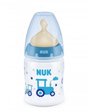 NUK FIRST CHOICE PP Шише с каучуков биберон 150 мл. Termo control MIX 10743876