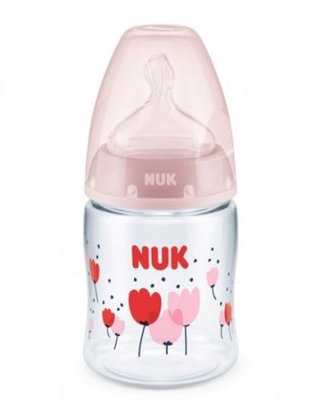 NUK FIRST CHOICE PP Шише със силиконов биберон 150 мл. Termo control MIX 10743876