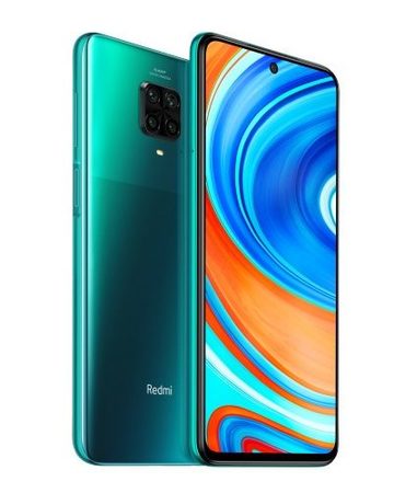 Smartphone, Xiaomi Redmi Note 9 Pro, DualSIM, 6.67'', Arm Octa (2.3G), 6GB RAM, 64GB Storage, Android, Green (MZB9443EU)