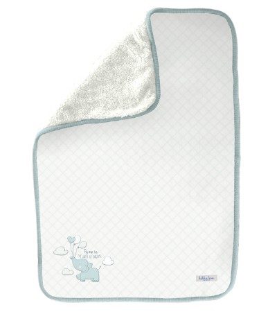 KIKKABOO Бебешко одеяло шерпа с бродерия ELEPHANT 31103020033