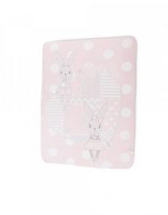 KIKKABOO Много меко зимно одеяло 110/140 см. RABBITS PINK 31103020058