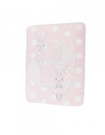KIKKABOO Много меко зимно одеяло 110/140 см. RABBITS PINK 31103020058