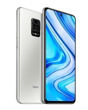 Smartphone, Xiaomi Redmi Note 9 Pro, DualSIM, 6.67'', Arm Octa (2.3G), 6GB RAM, 128GB Storage, Android, White (MZB9446EU)