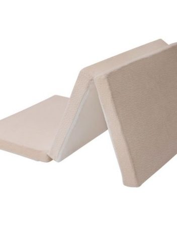 Kikkaboo Сгъваем матрак 60/120/5 cm Beige Velvet