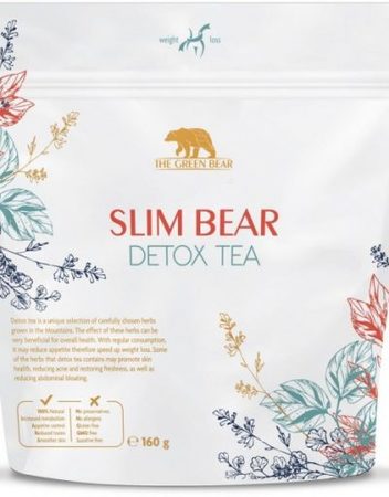 The Green Bear  Чай за пречистване на тялото и отслабване SLIM BEAR