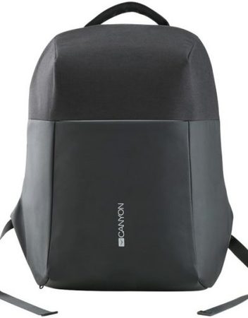 Backpack, CANYON 15.6''-17'', Anti-theft, Black (CNS-CBP5BB9)