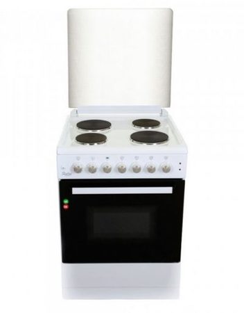 Електрическа готварска печка ZEPHYR ZP 1441 4E60,4 котлона, 58 литра, Клас А, Бял
