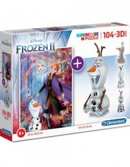 CLEMENTONI 104ч.+3D Пъзел Frozen 2 20170