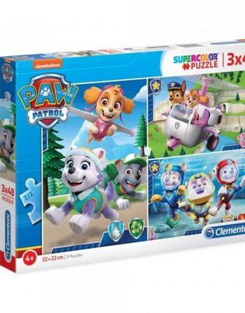 CLEMENTONI 3x48ч. Пъзел Paw Patrol 25260