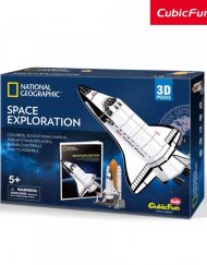 Cubic Fun Пъзел 3D National Geographic Космическа совалка Space Exploration 65ч. DS0970h