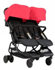 MOUNTAIN BUGGY Комбинирана количка за близнаци NANO DUO V1 ЧЕРВЕН 0137