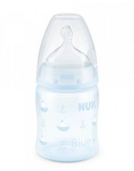 NUK PP Шише със силиконов биберон FIRST CHOICE 150 мл. BLUE 10743734