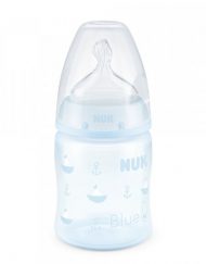 NUK PP Шише със силиконов биберон FIRST CHOICE 150 мл. BLUE 10743734