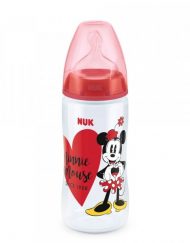 NUK PP Шише със силиконов биберон FIRST CHOICE 300 мл. MICKEY 10741796