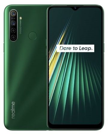 Smartphone, REALME 5I, DualSIM, 6.52'', Arm Octa (2.0G), 4GB RAM, 64GB Storage, Android 9.0, Green (RMX2030)